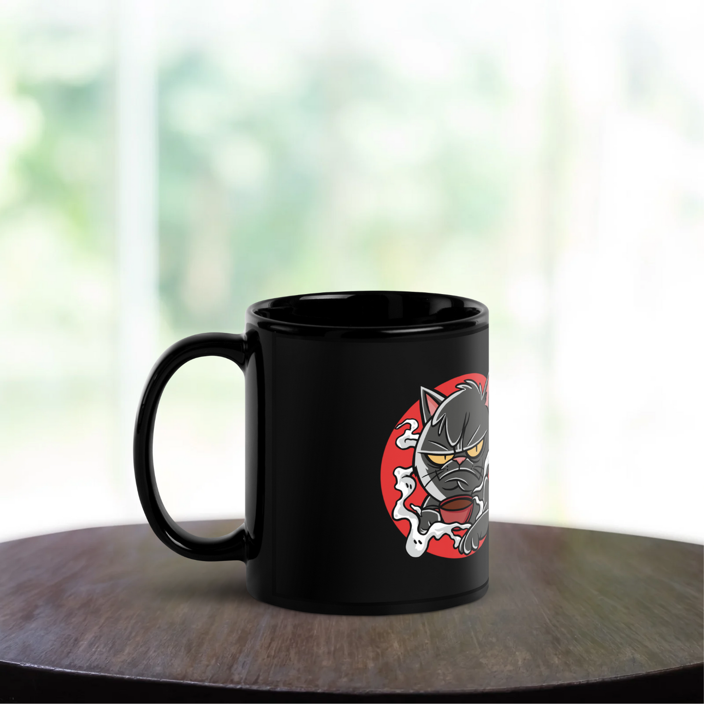 Definitely not a morning person taza