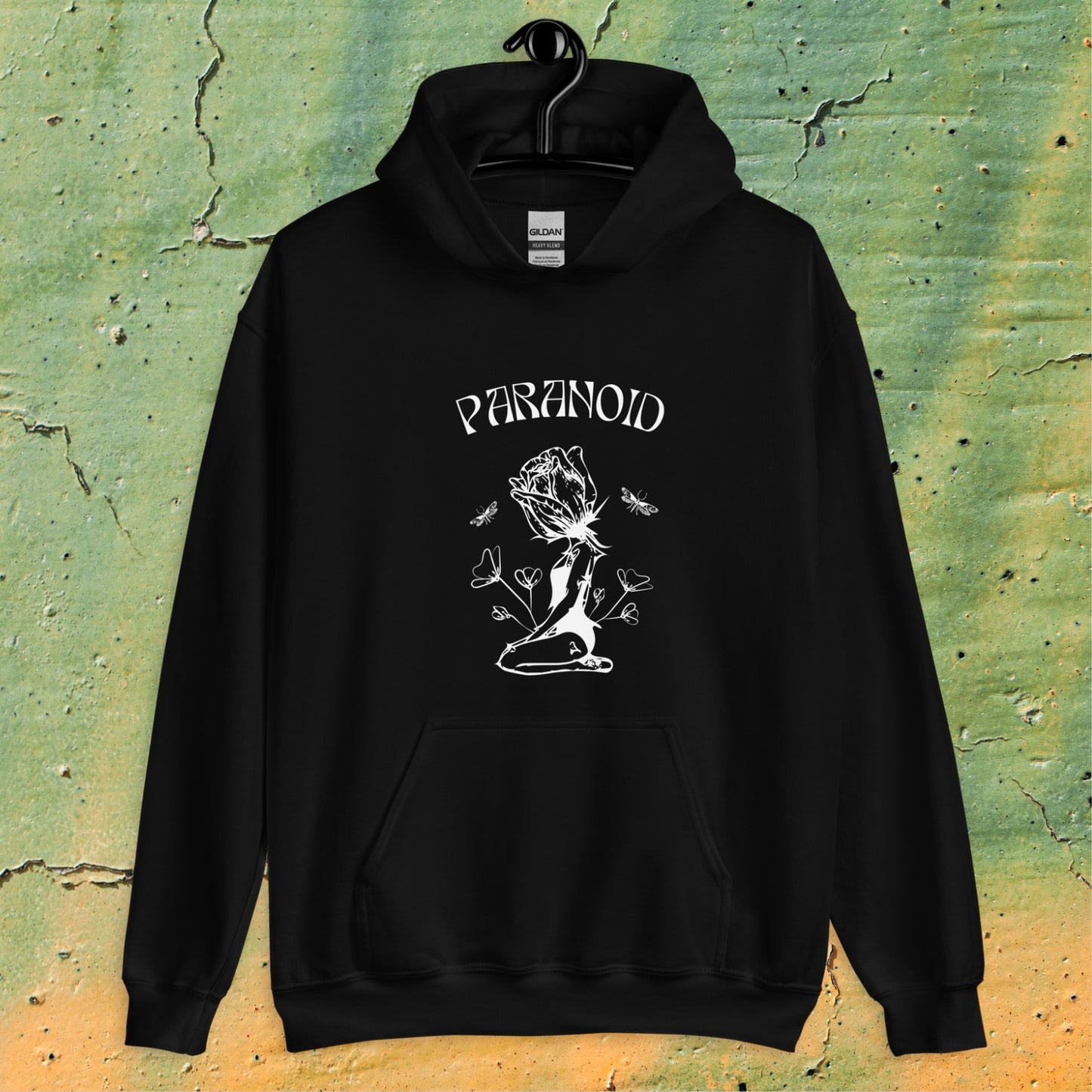 Paranoid sudadera con capucha
