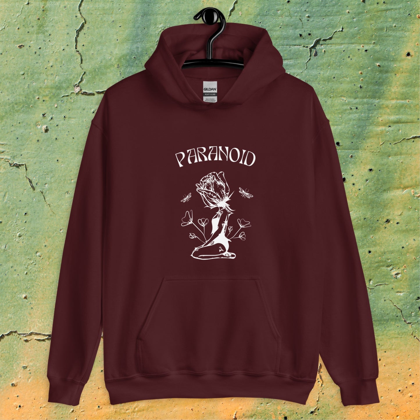 Paranoid sudadera con capucha