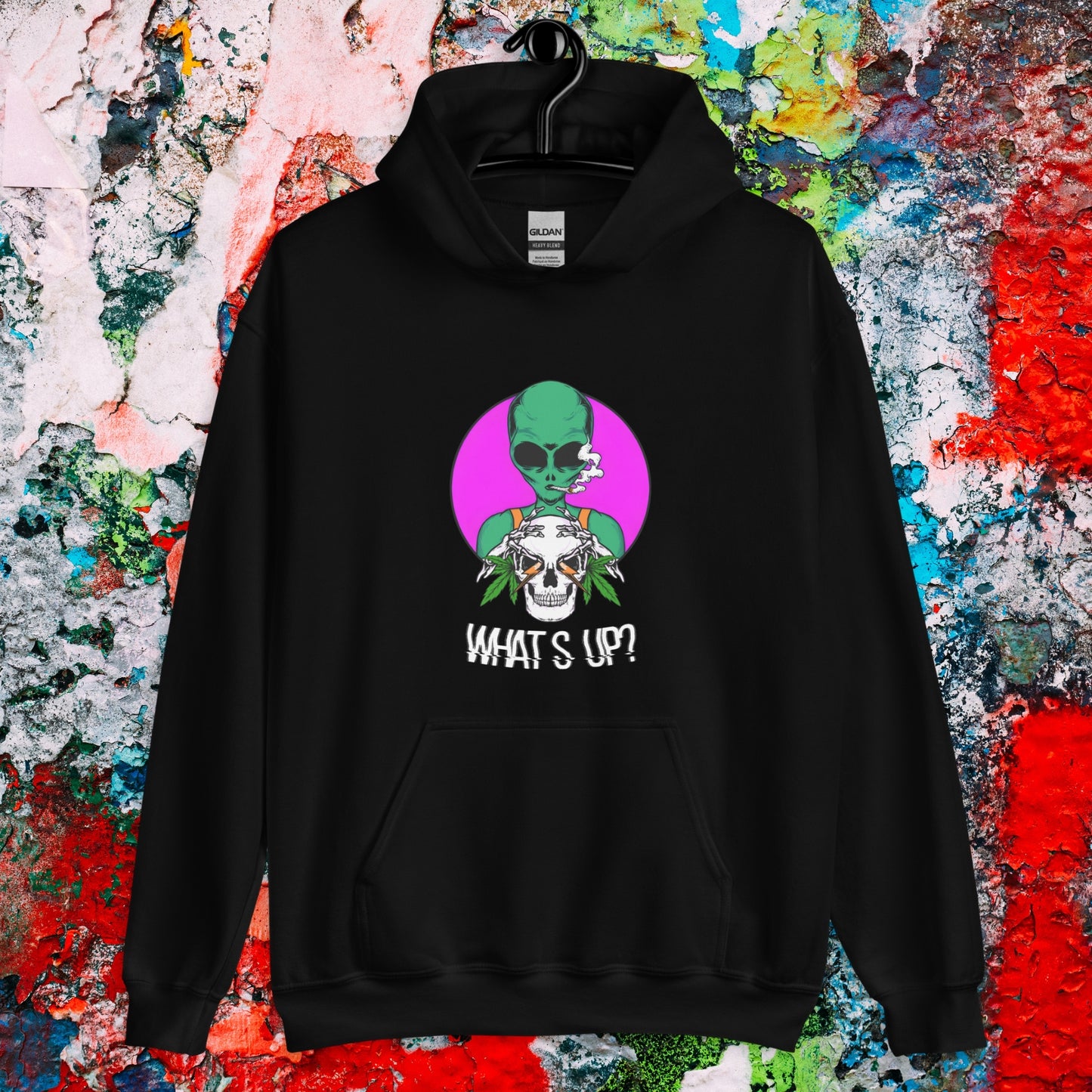 What's up sudadera con capucha