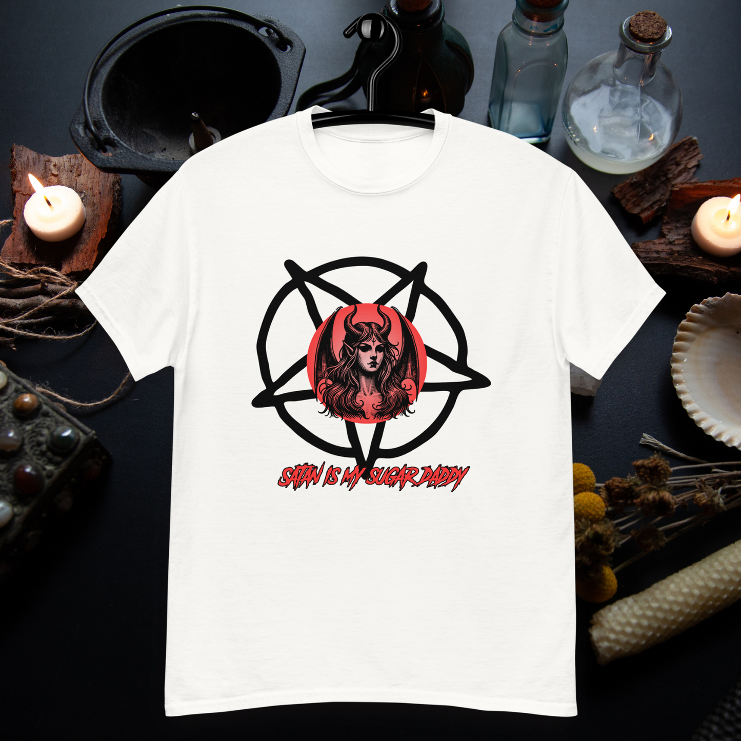 Satan is my sugar daddy camiseta