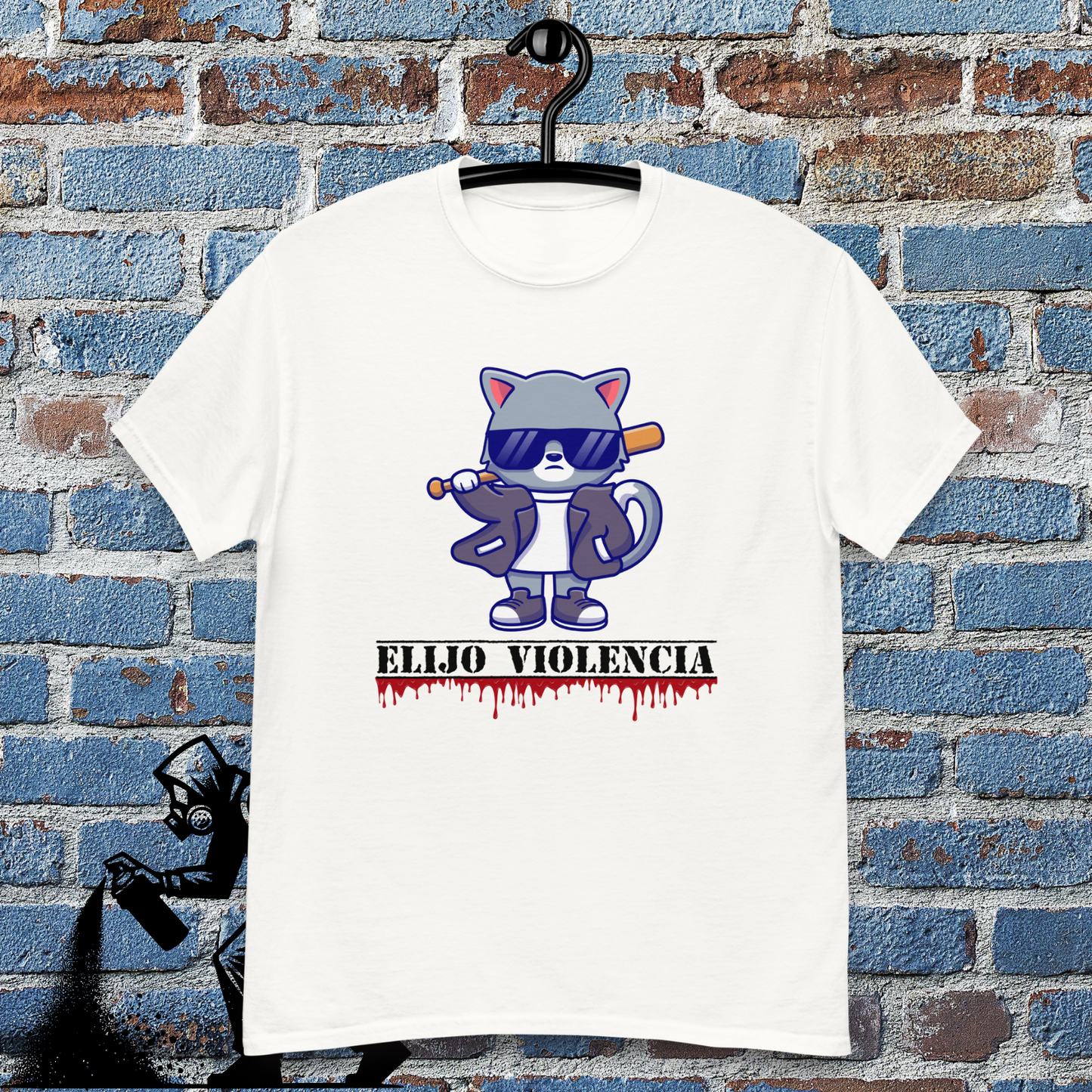 Elijo violencia camiseta