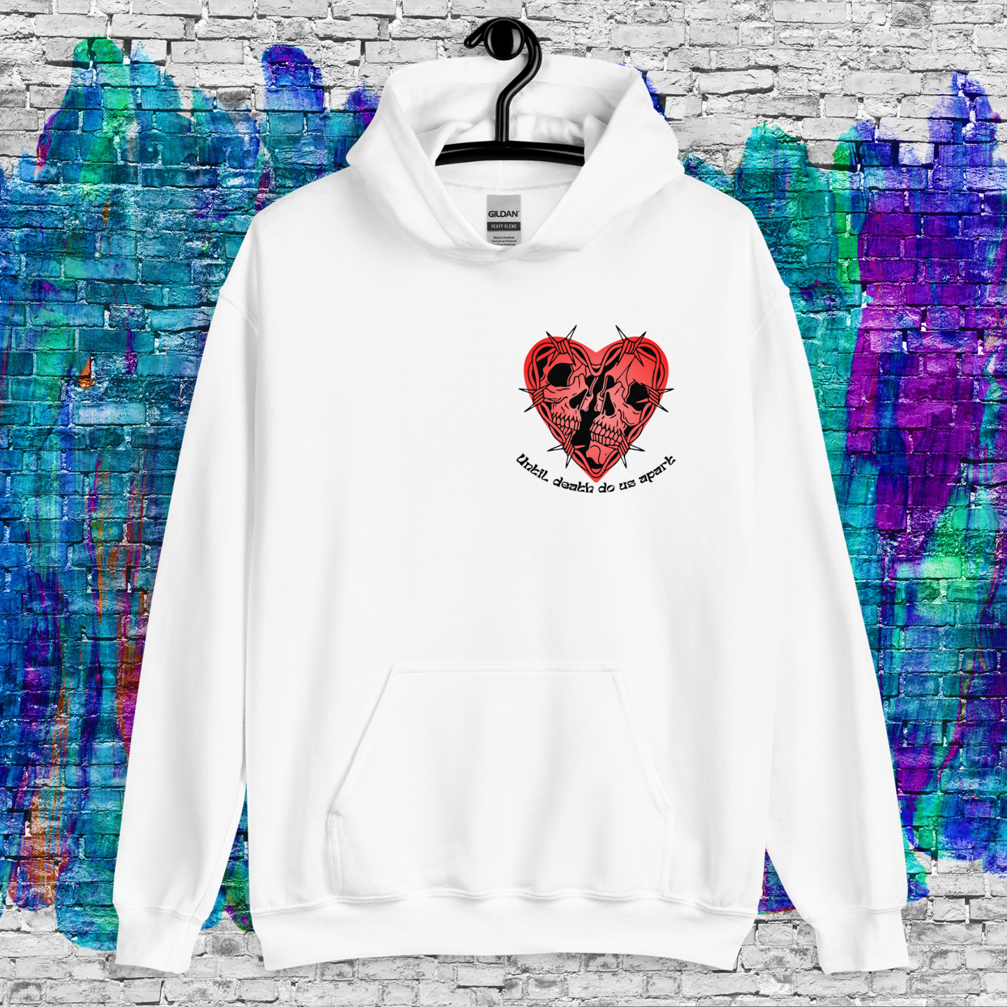 Until dead do us apart sudadera con capucha