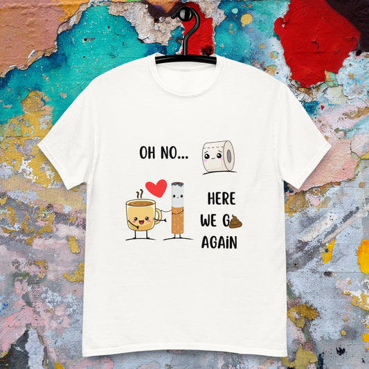 Cafe y cigarro camiseta