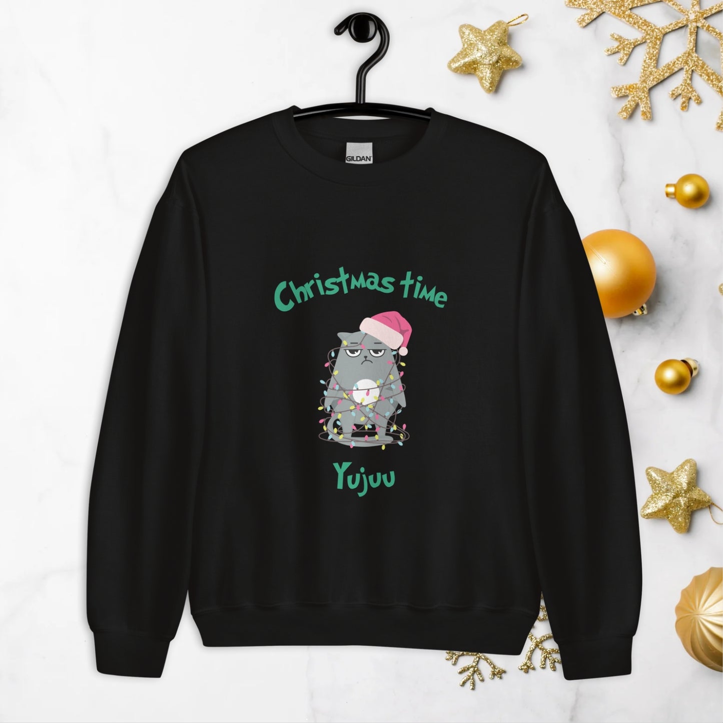 Christmas time sudadera sin capucha