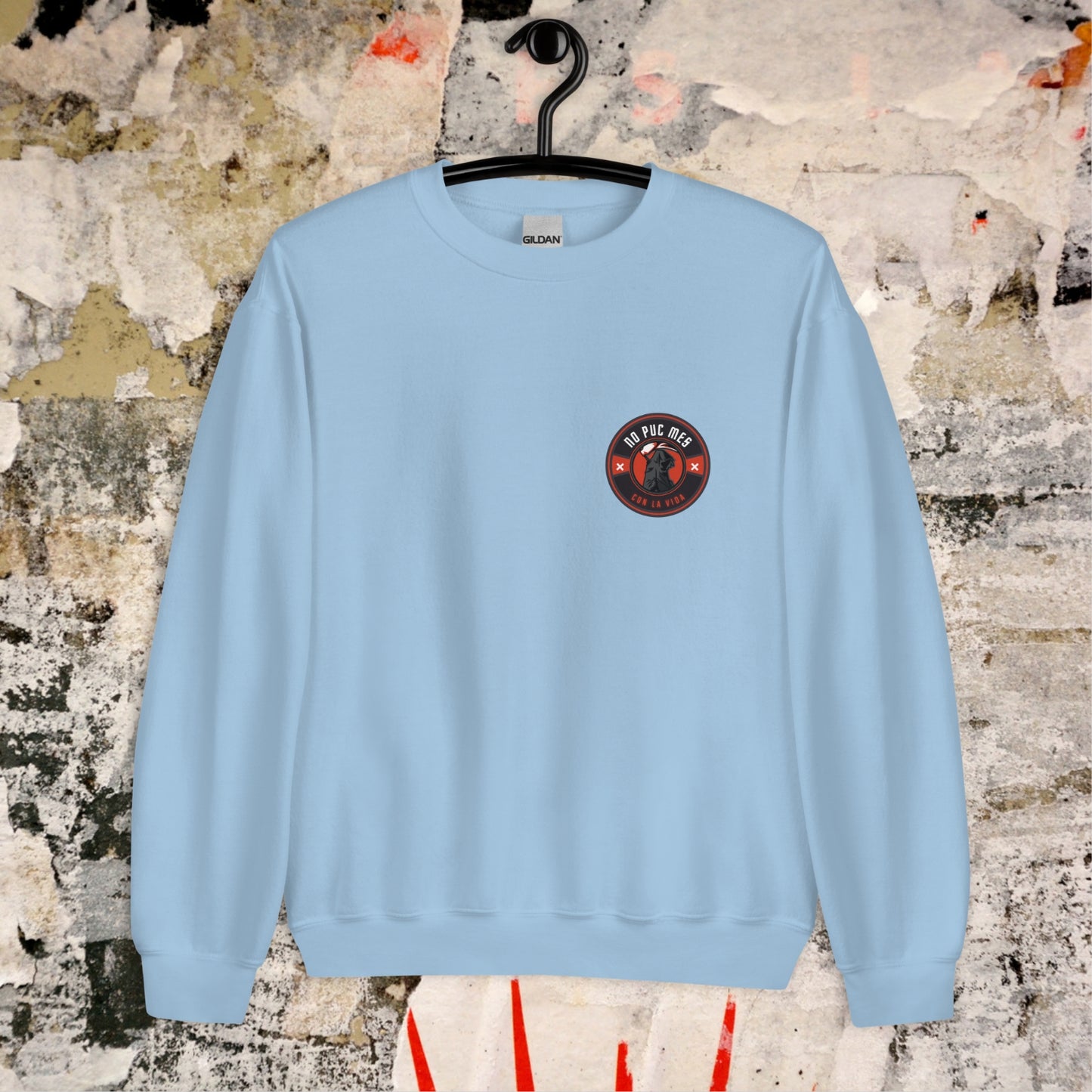 No puc mes sudadera sin capucha