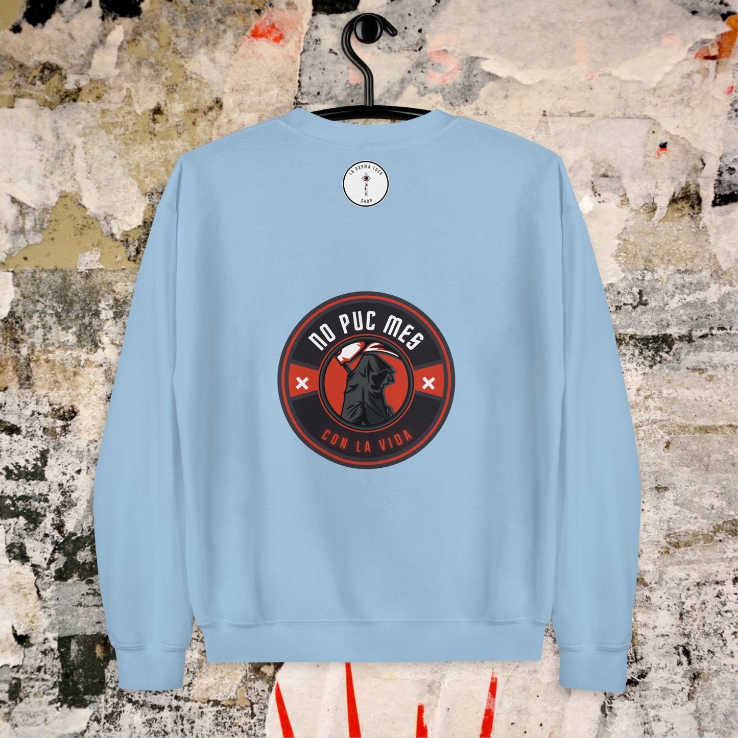 No puc mes sudadera sin capucha