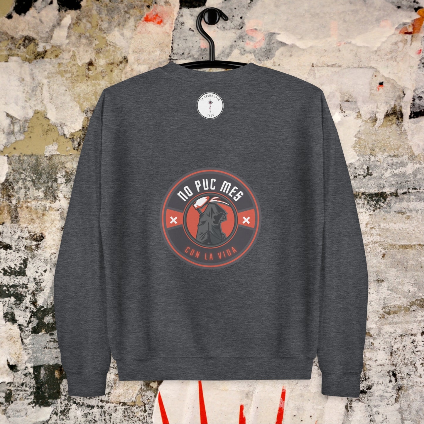 No puc mes sudadera sin capucha