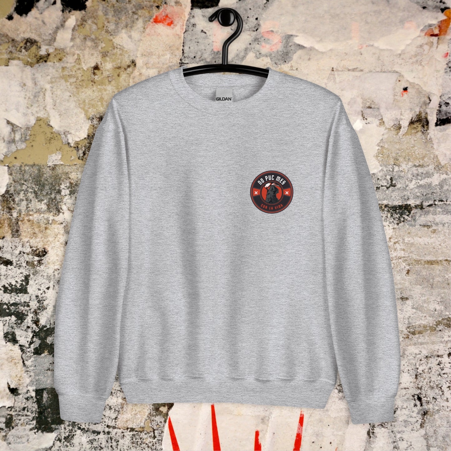 No puc mes sudadera sin capucha