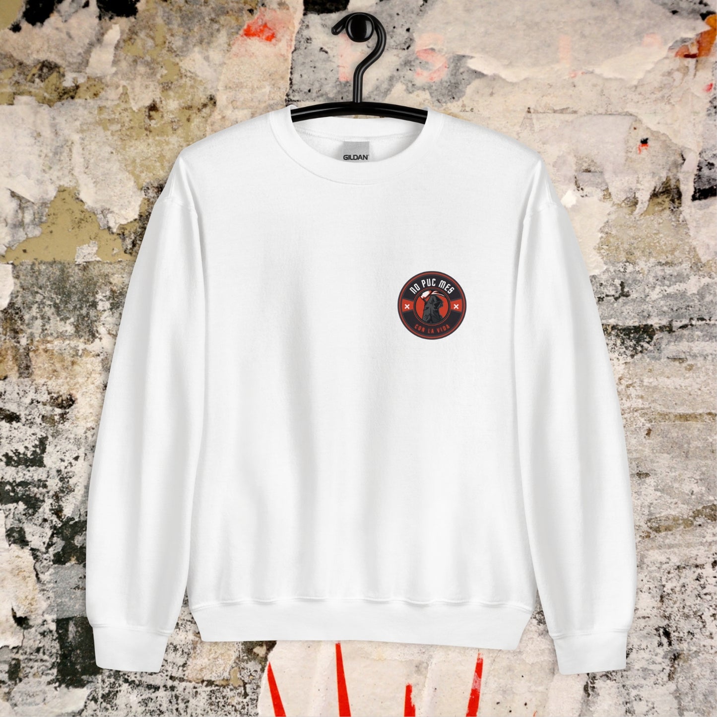 No puc mes sudadera sin capucha