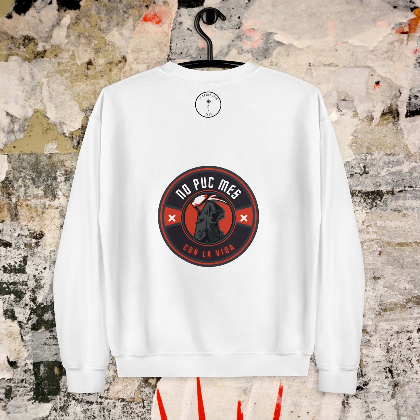 No puc mes sudadera sin capucha