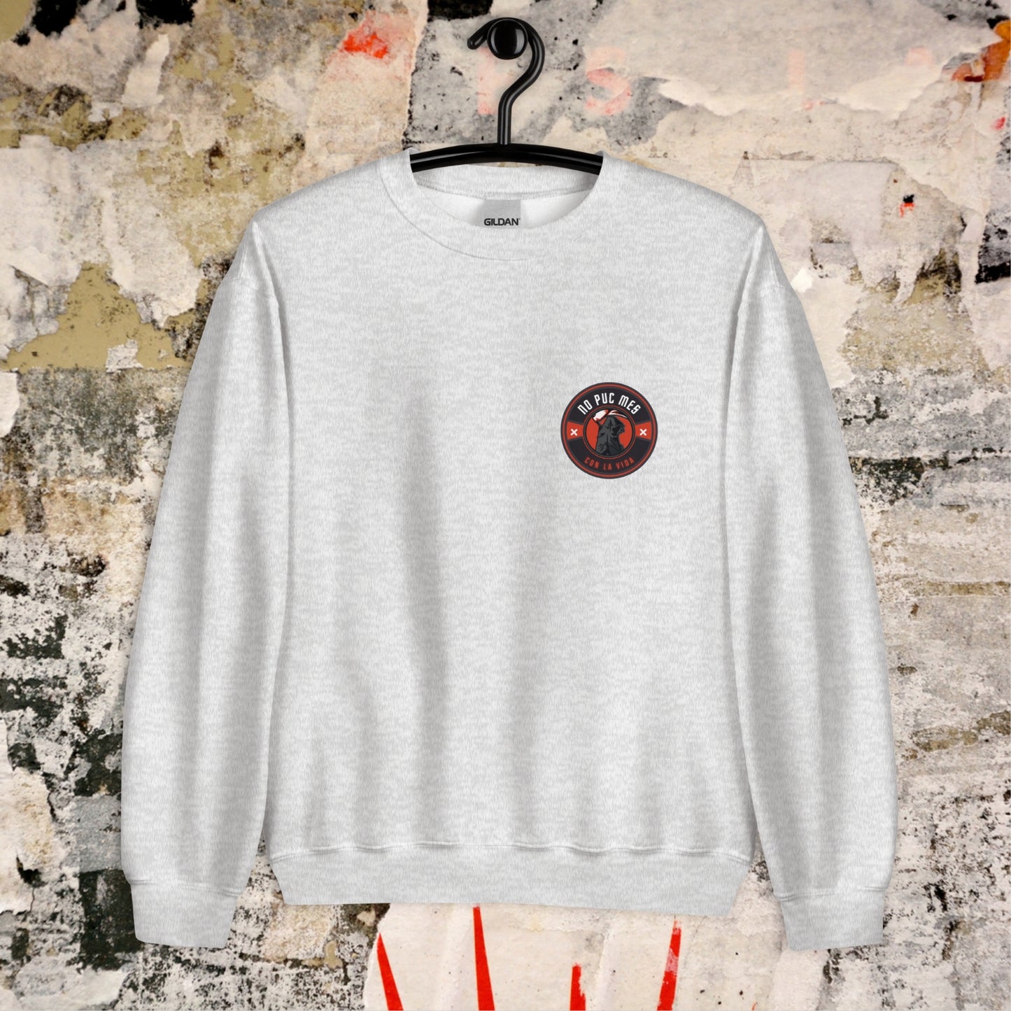 No puc mes sudadera sin capucha