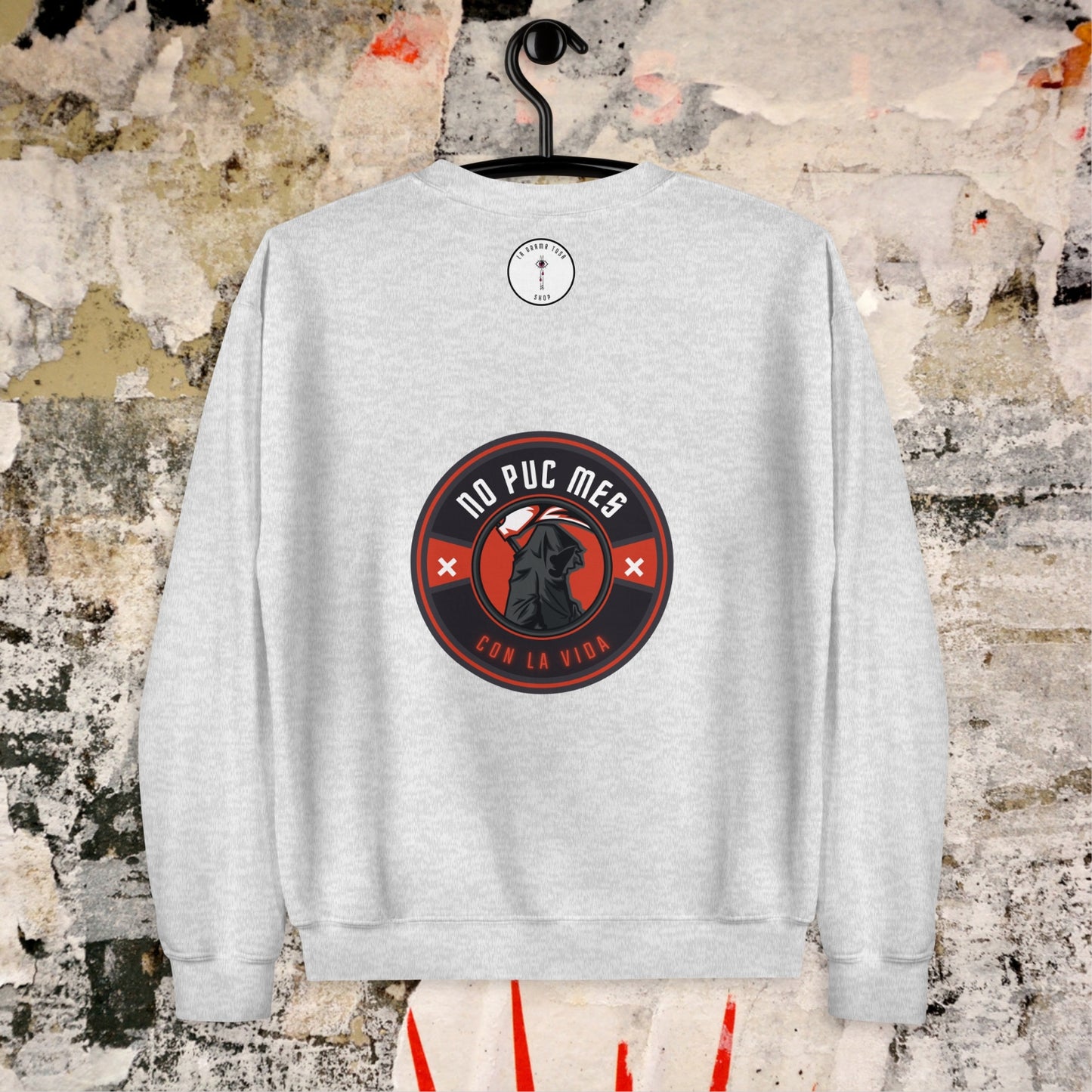 No puc mes sudadera sin capucha