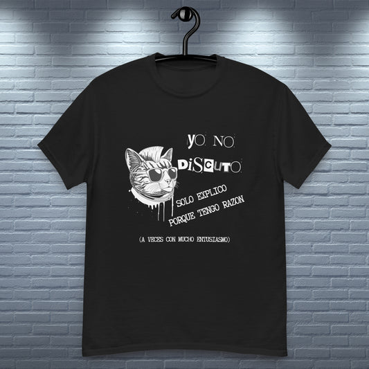 Yo no discuto camiseta